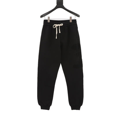 1V embroidered trousers