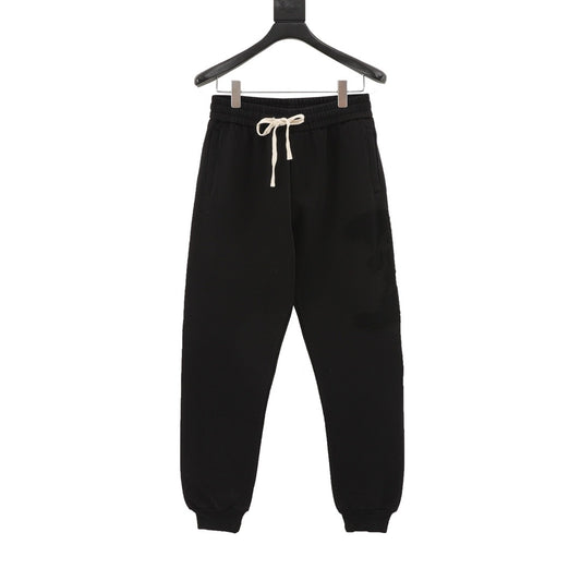 1V embroidered trousers