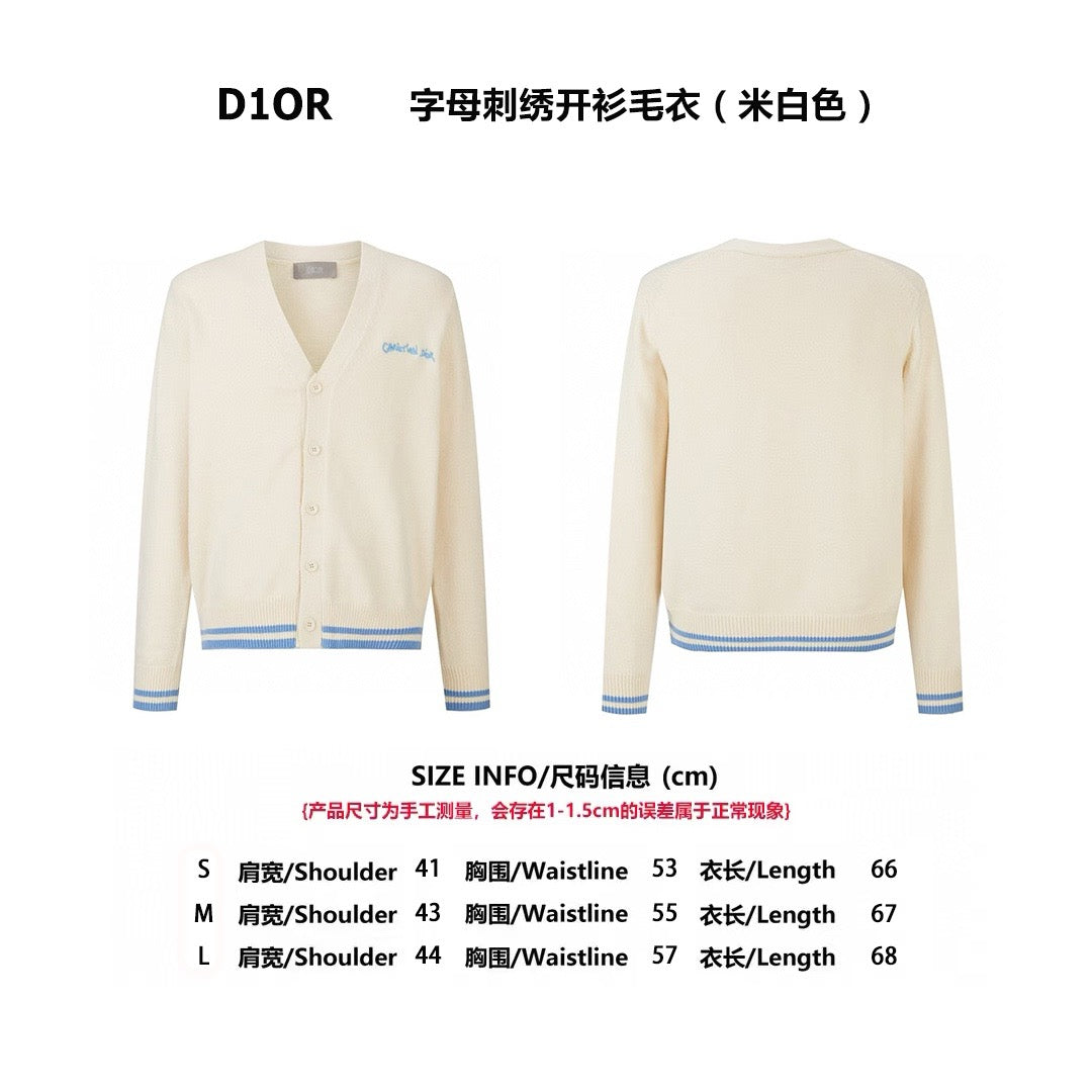 CD men women Cardigan Sweater