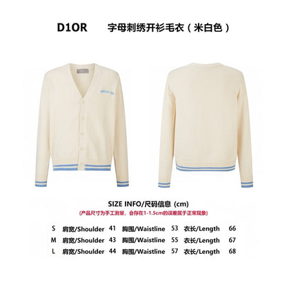 CD men women Cardigan Sweater