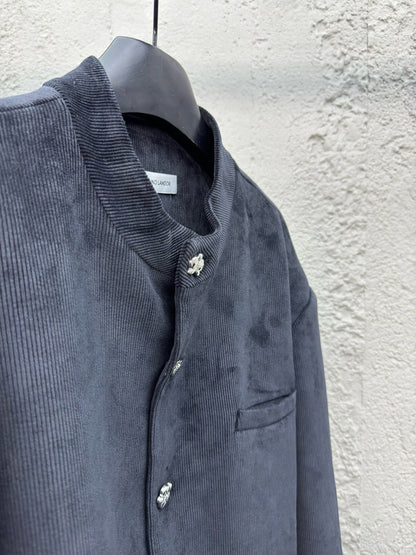 Gallia Corduroy stand collar jacket