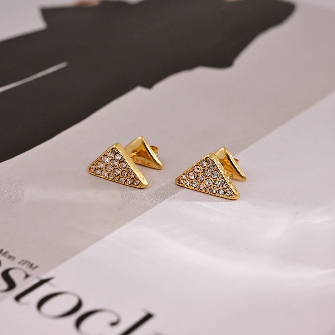 pra Full diamond earrings