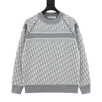 CD Double-faced jacquard sweater