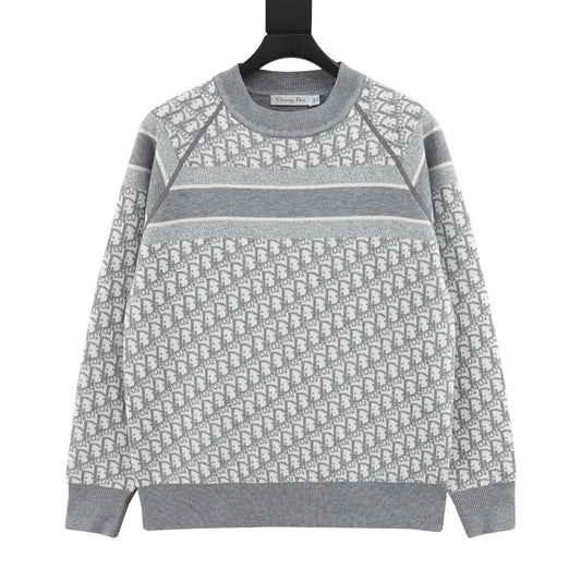 CD Double-faced jacquard sweater