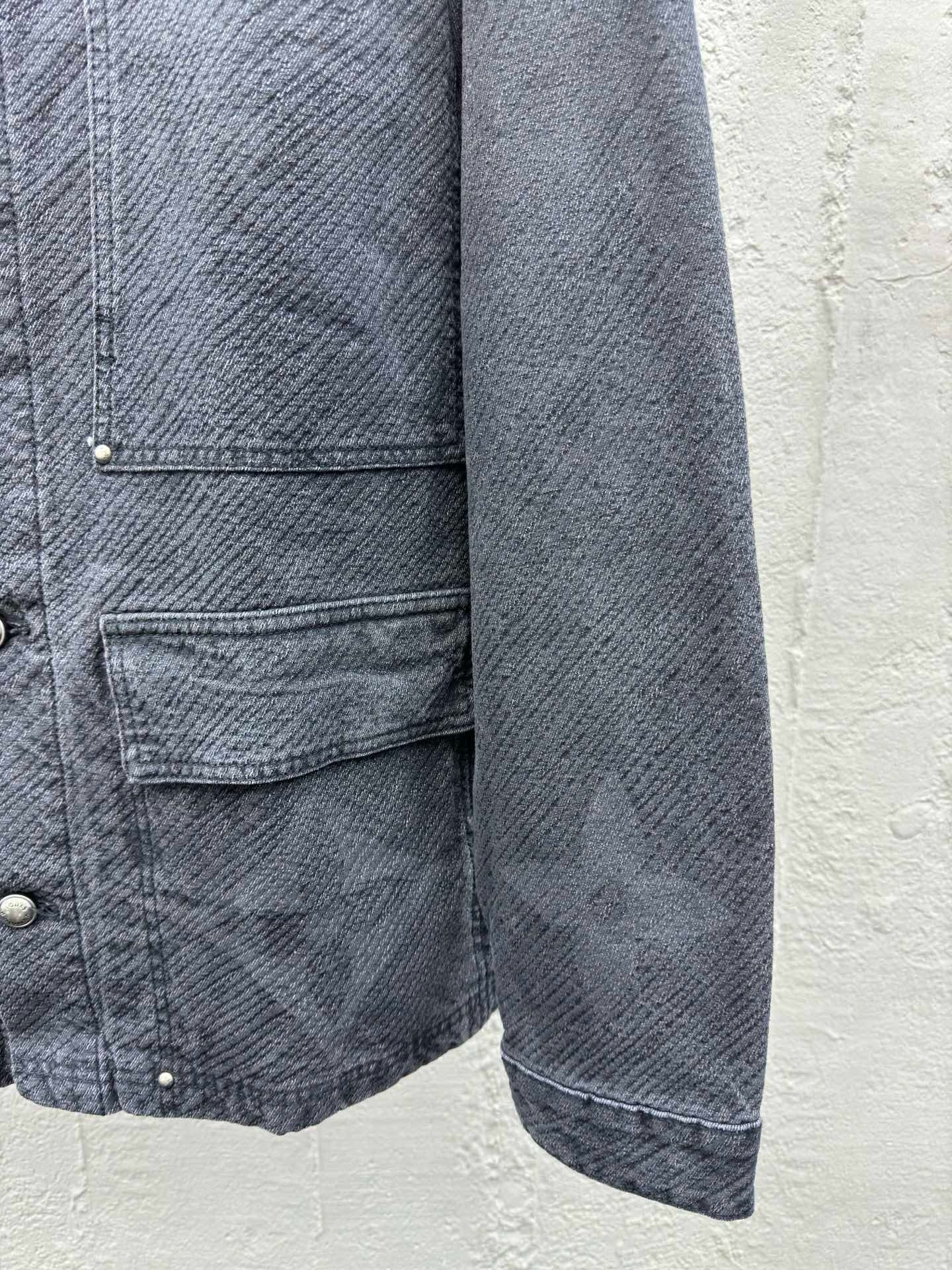 1V men women denim jacket