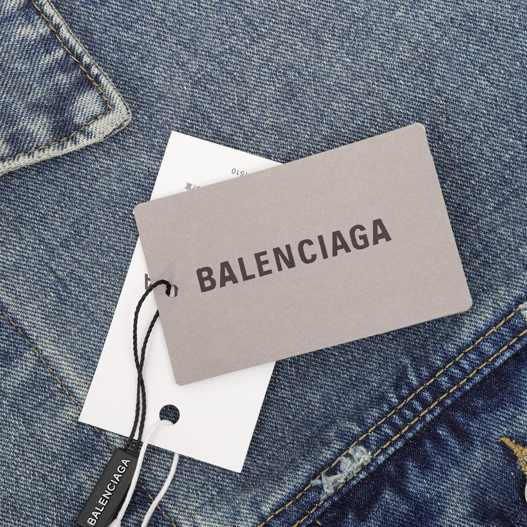 Balen x Adi denim jacket