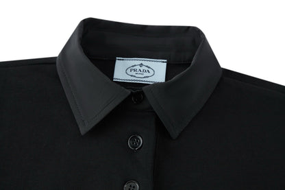 pra embroidered polo shirt