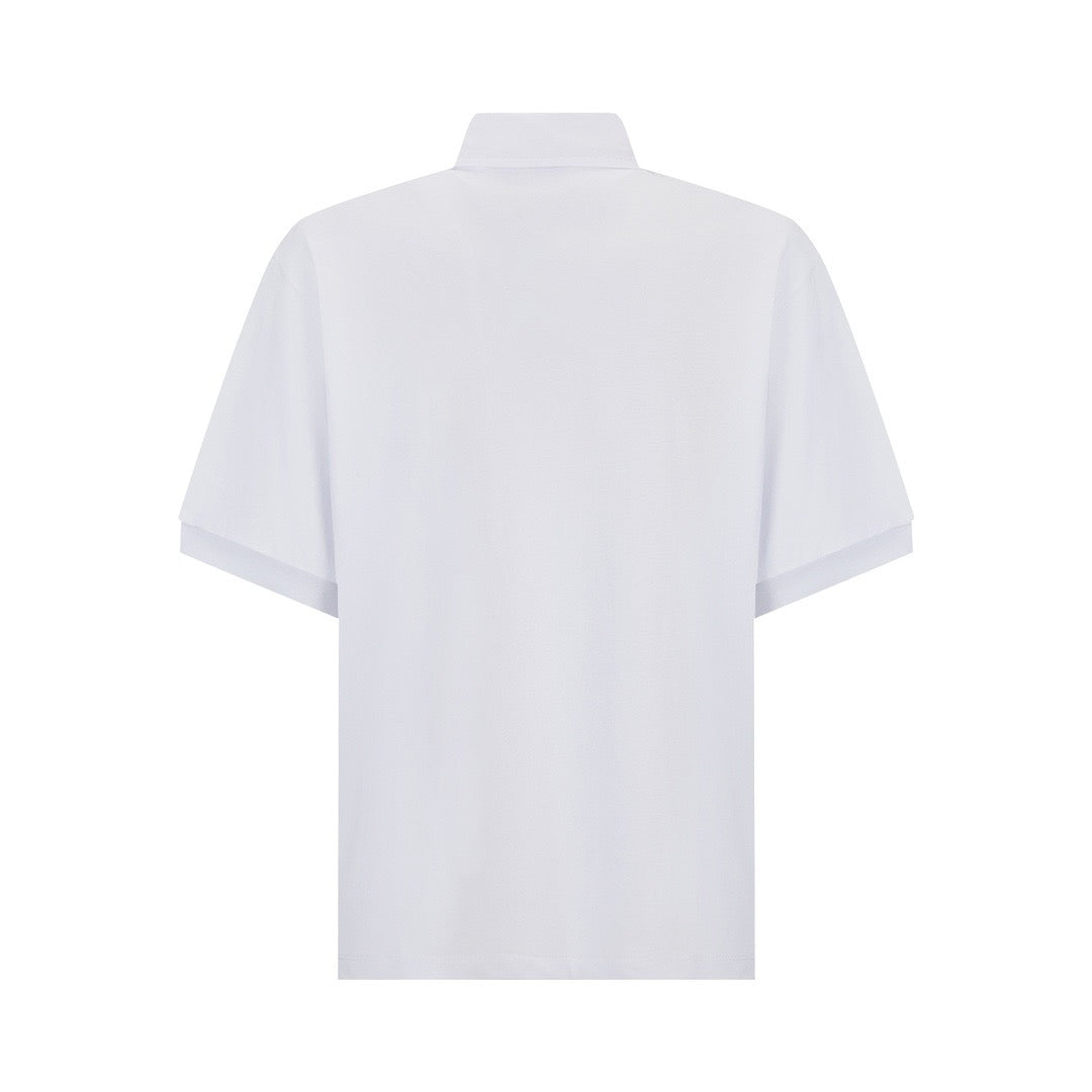 pra embroidered polo shirt