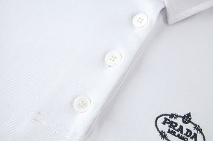 pra embroidered polo shirt