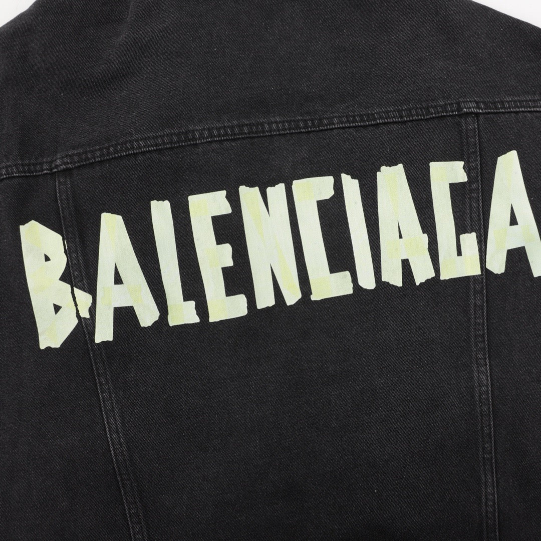 Balen tape denim jacket