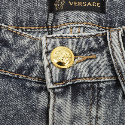 Vers embroidered jeans