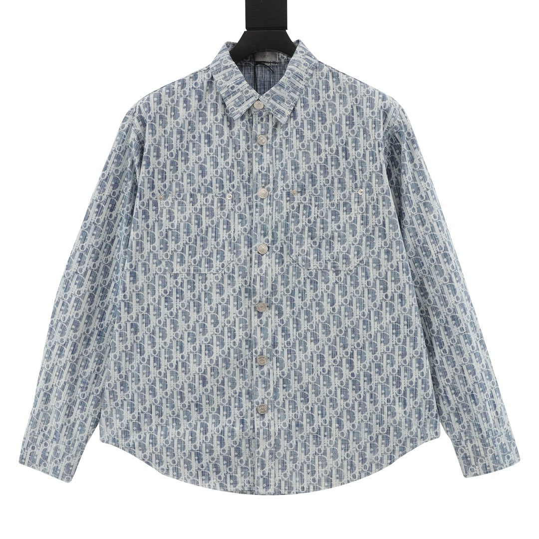 CD men womens jacquard shirt