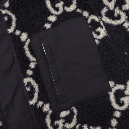 guc jacquard lambswool jacket