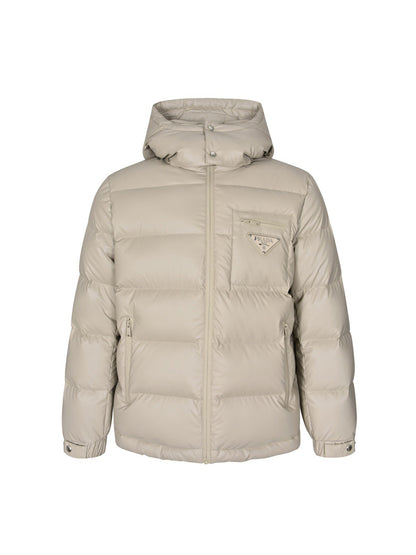 Pra Hooded down jacket