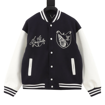 1V men womens embroidered jacket