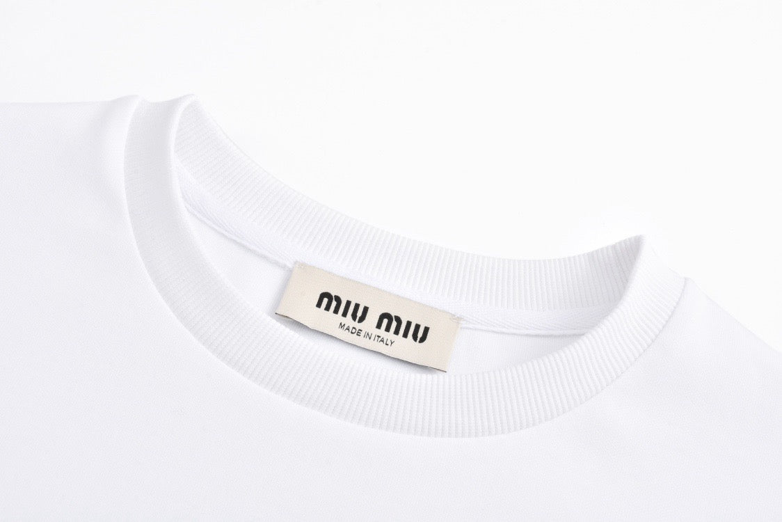 MIU Patch sweatshirt