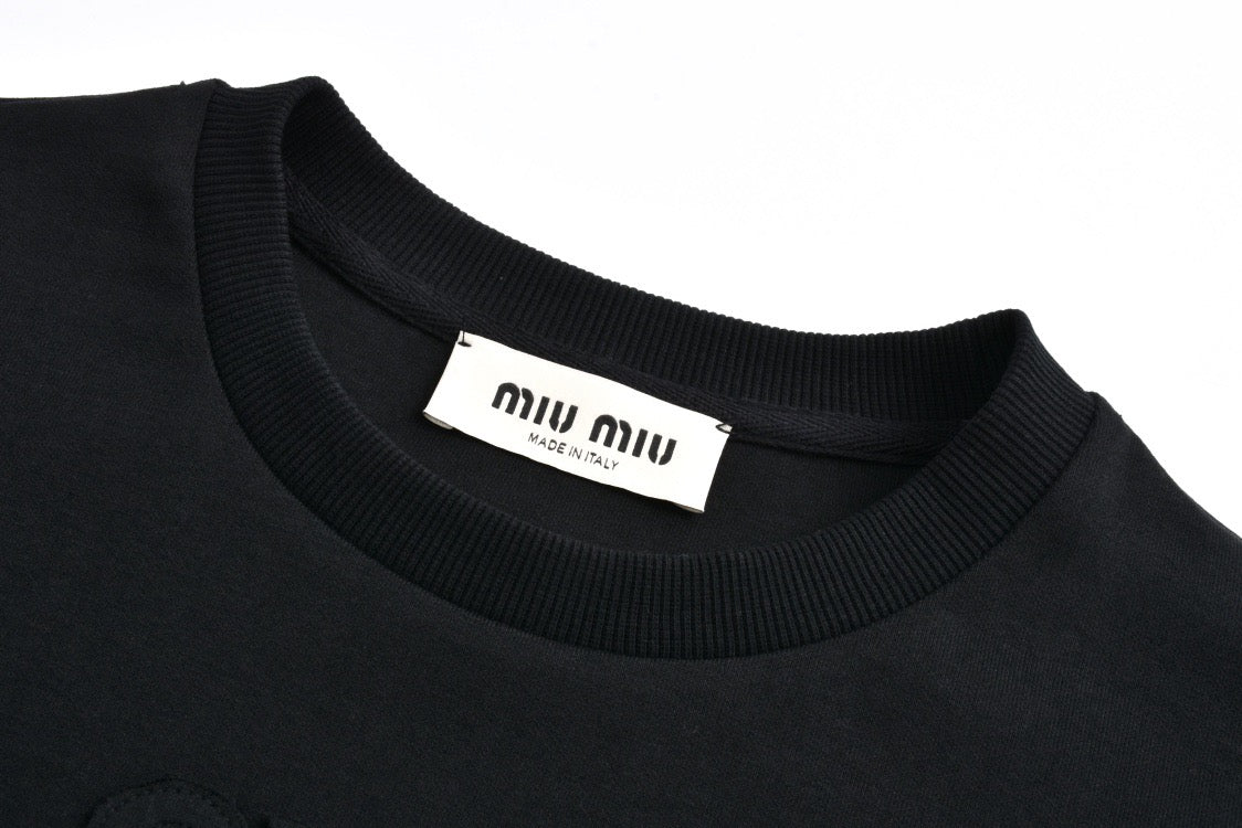 MIU Patch sweatshirt