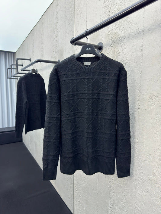 CD knitted sweater