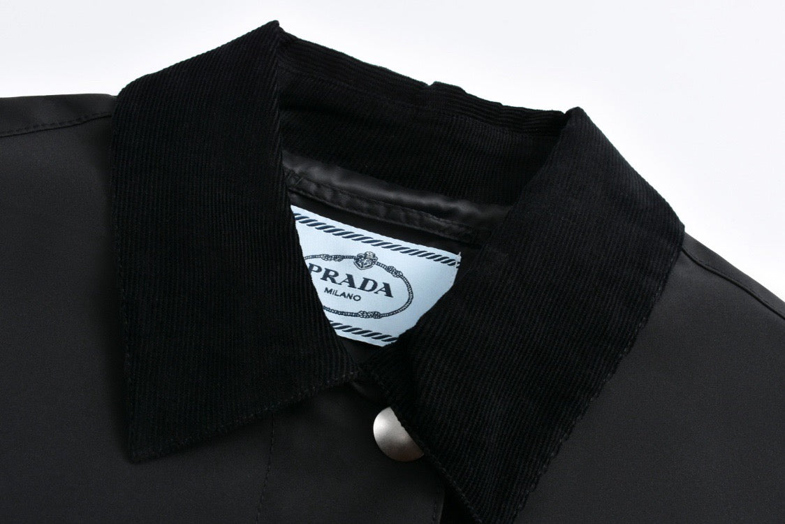 Pra Corduroy collar jacket