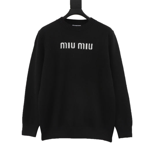 miu men womens jacquard sweater