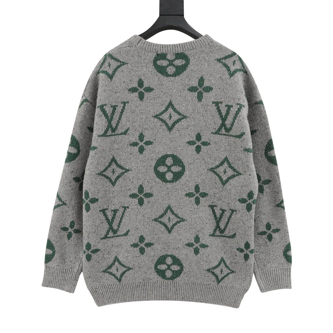 1V men women jacquard sweater