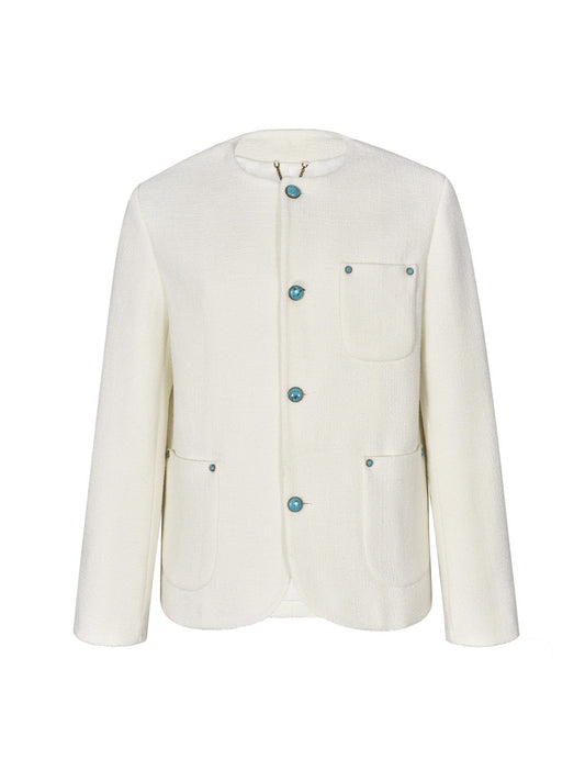 louis Turquoise Blazer