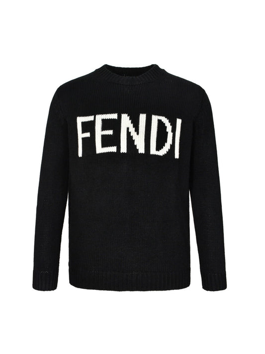 Fend Jacquard sweater