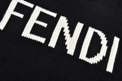 Fend Jacquard sweater