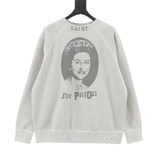 Saint mic printed sweatshirt