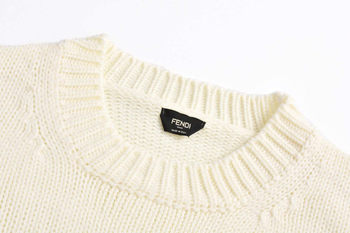 Fend Jacquard sweater