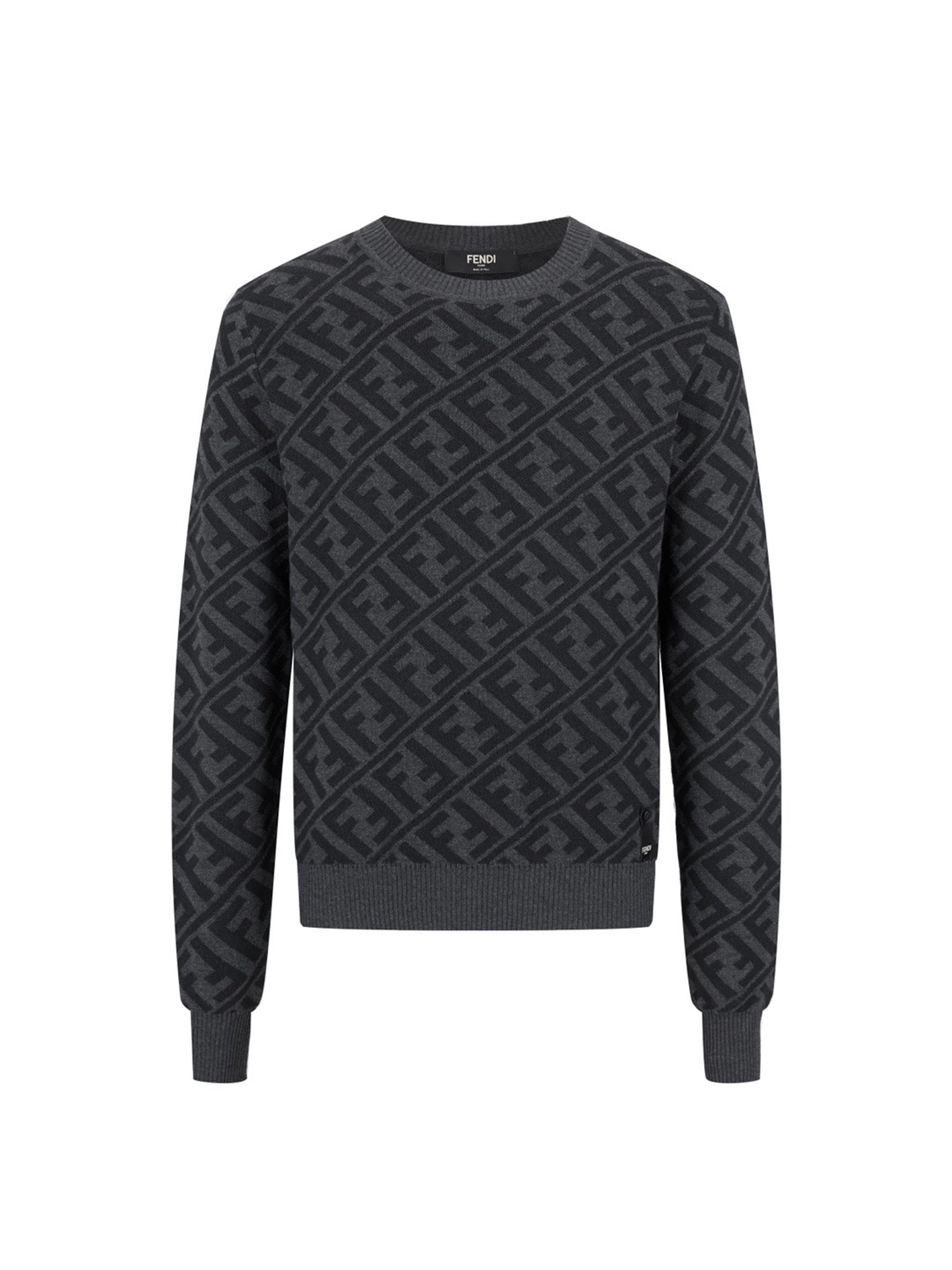 Fend Jacquard sweater