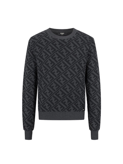 Fend Jacquard sweater