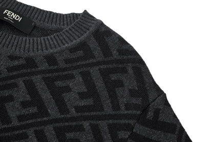 Fend Jacquard sweater