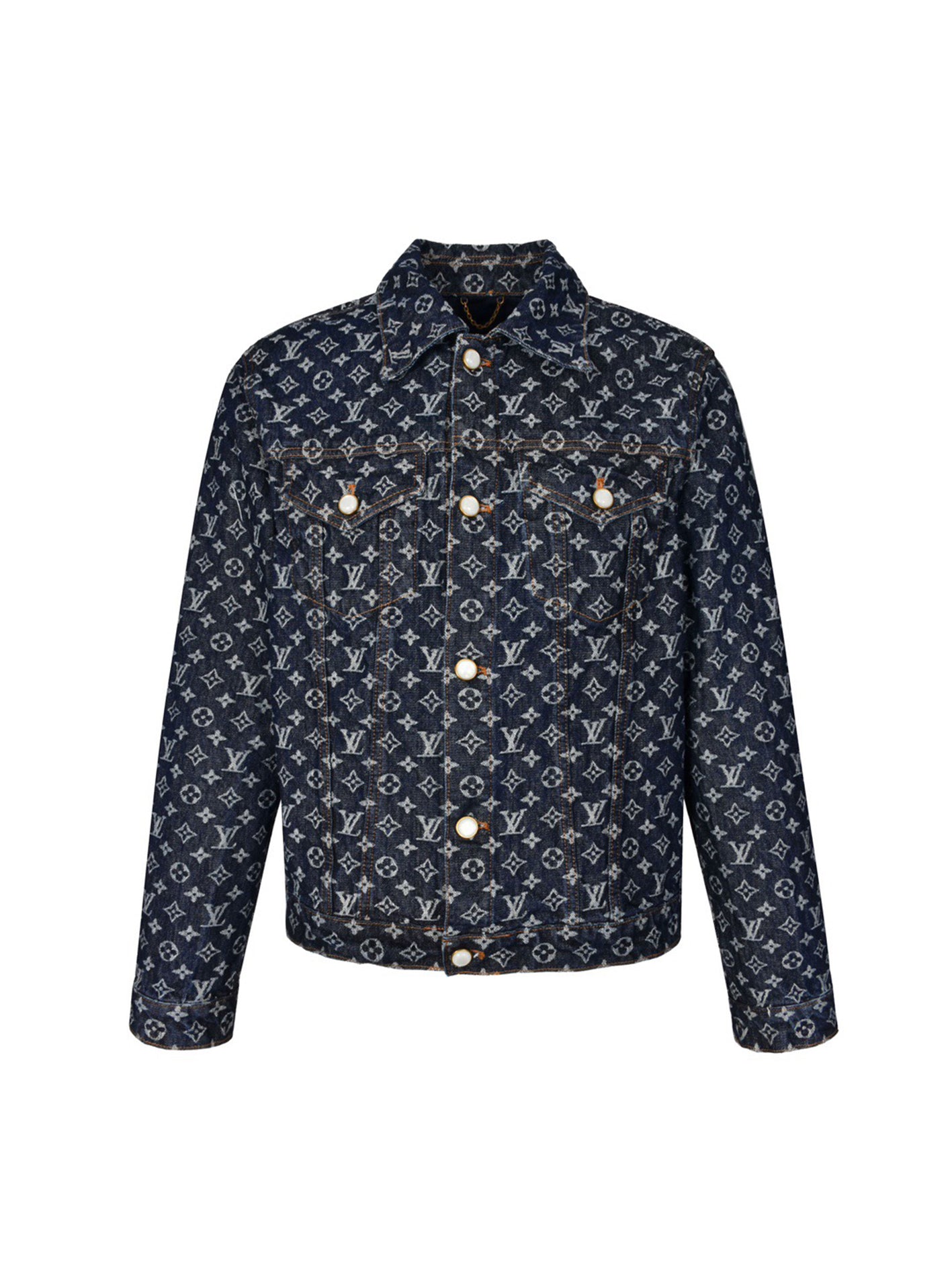 Louis Jacquard Denim Jacket