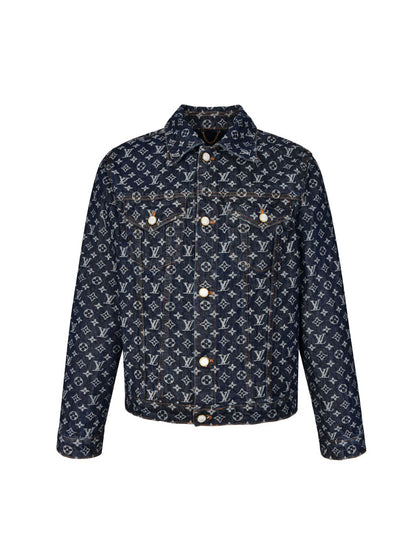 Louis Jacquard Denim Jacket