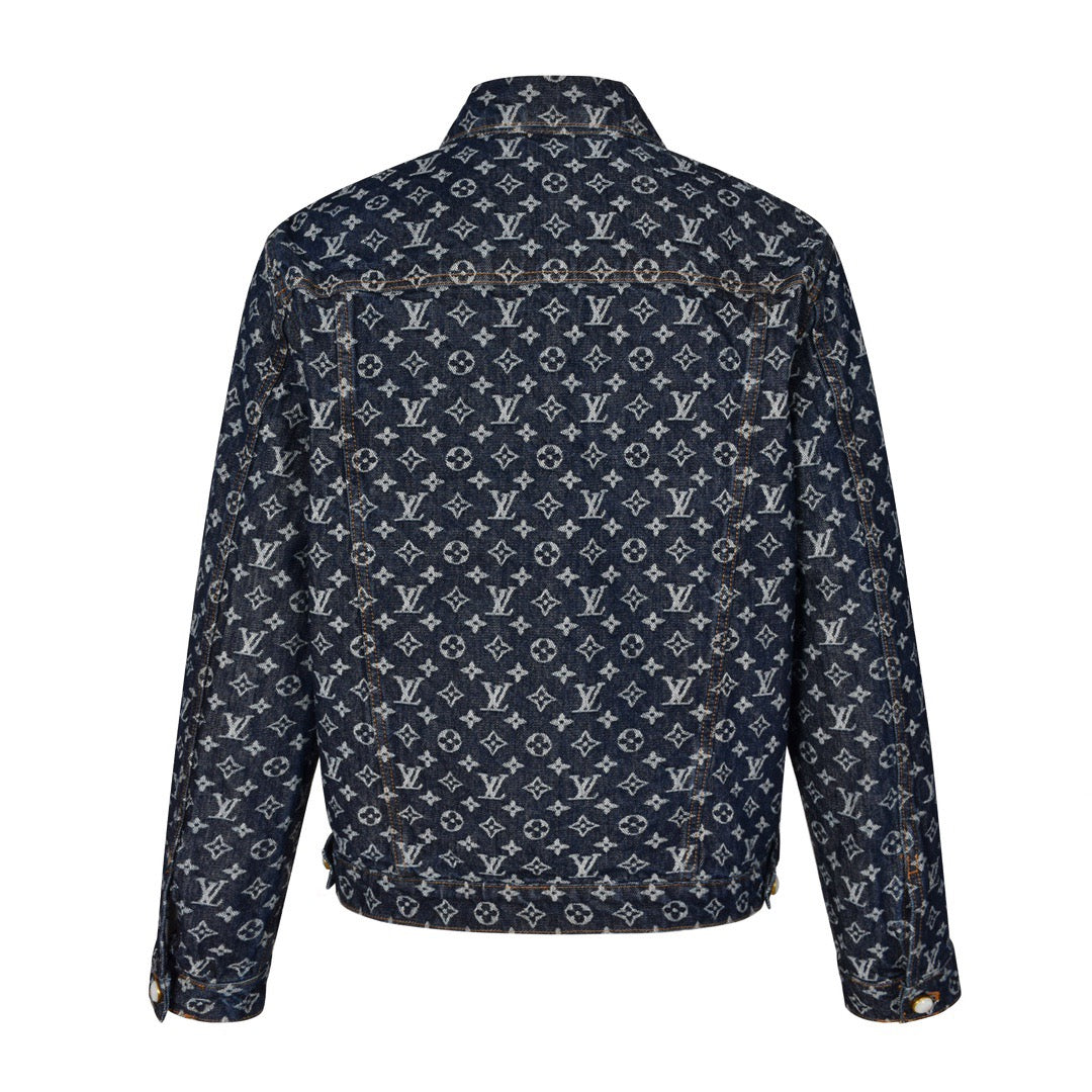 Louis Jacquard Denim Jacket