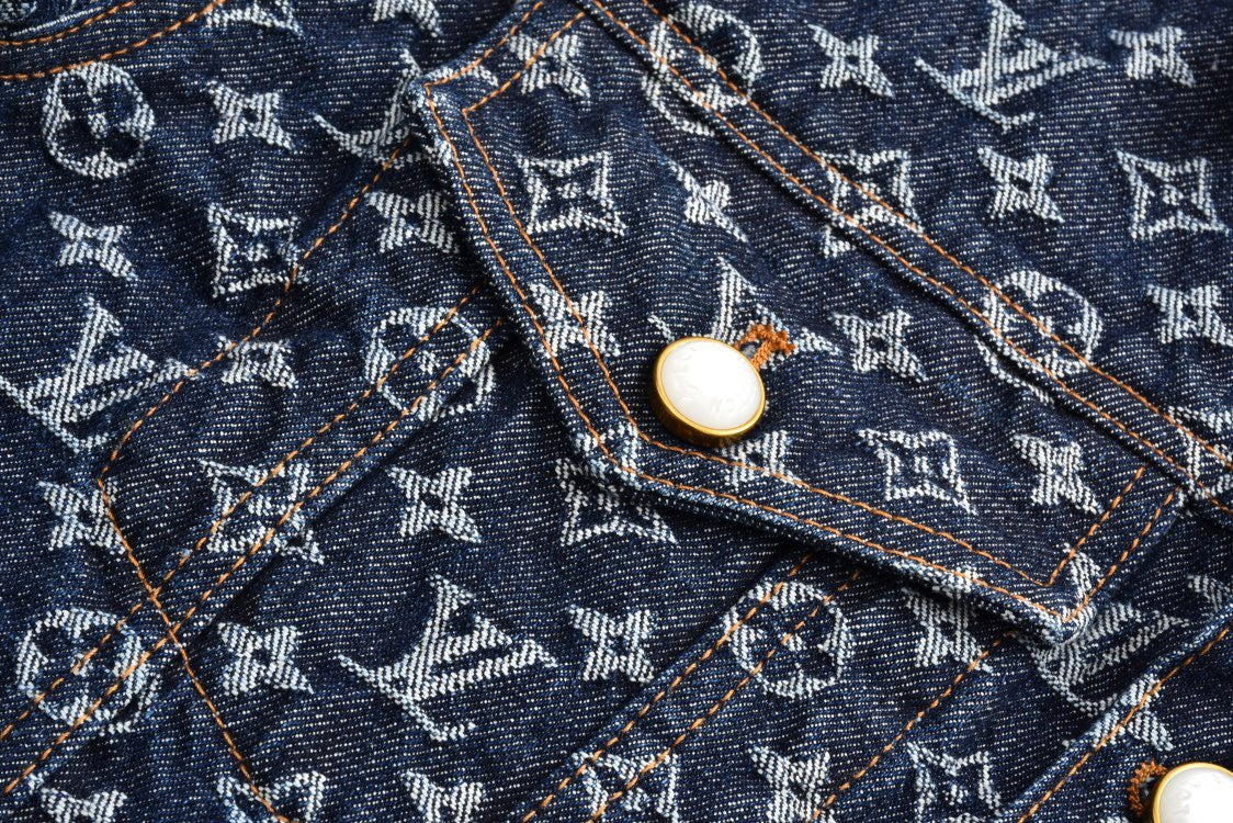 Louis Jacquard Denim Jacket