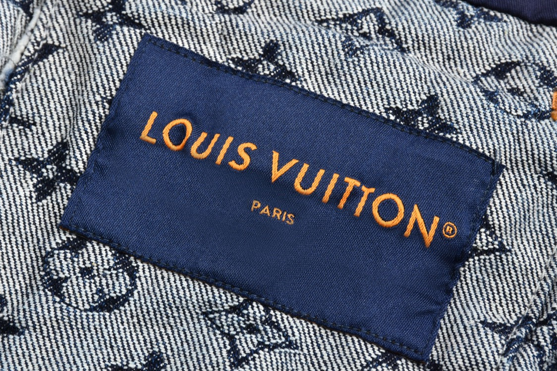 Louis Jacquard Denim Jacket