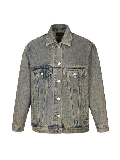 Balen diamond denim jacket