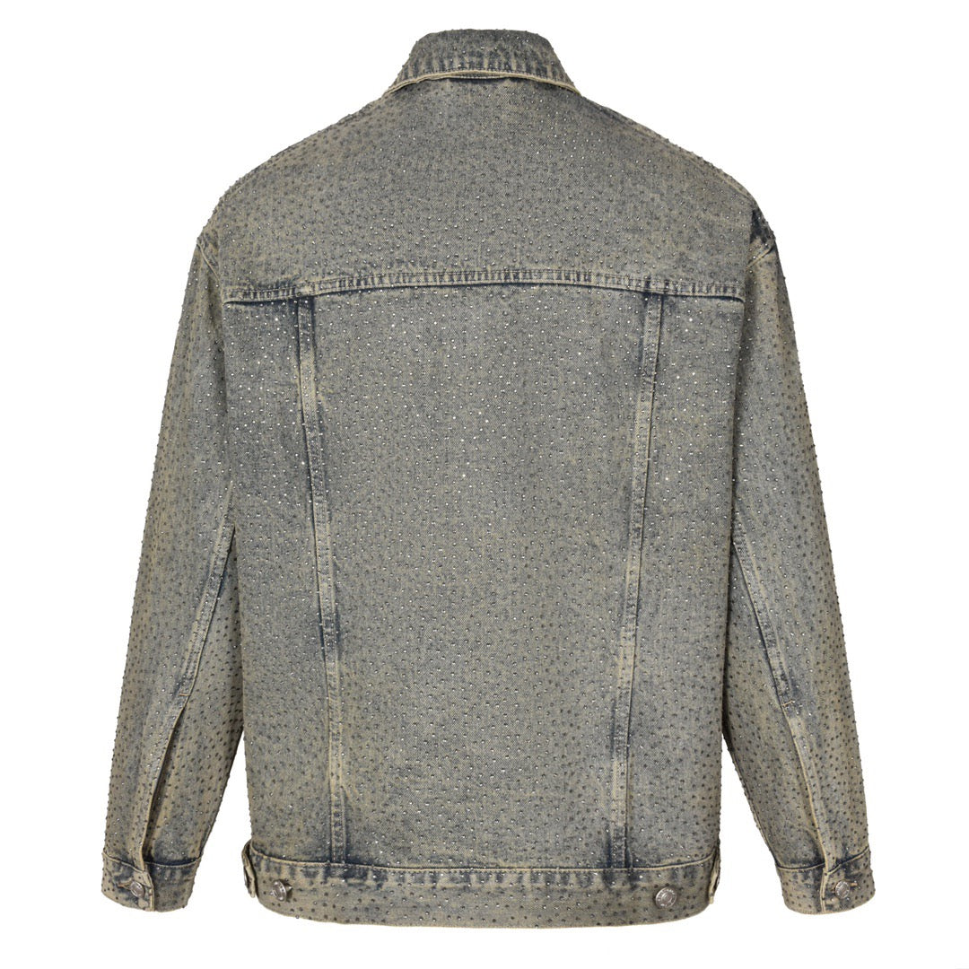 Balen diamond denim jacket