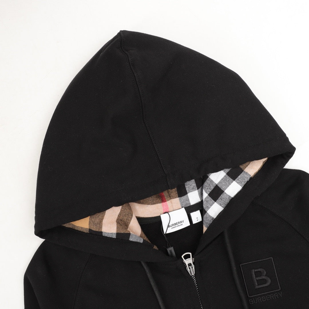 burber hooded jacket