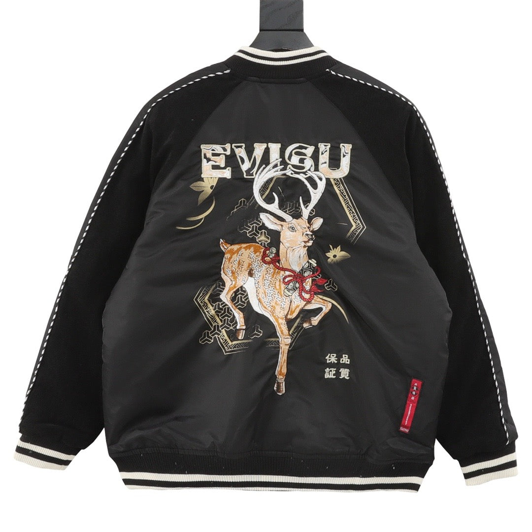 Evisu f embroidered jacket