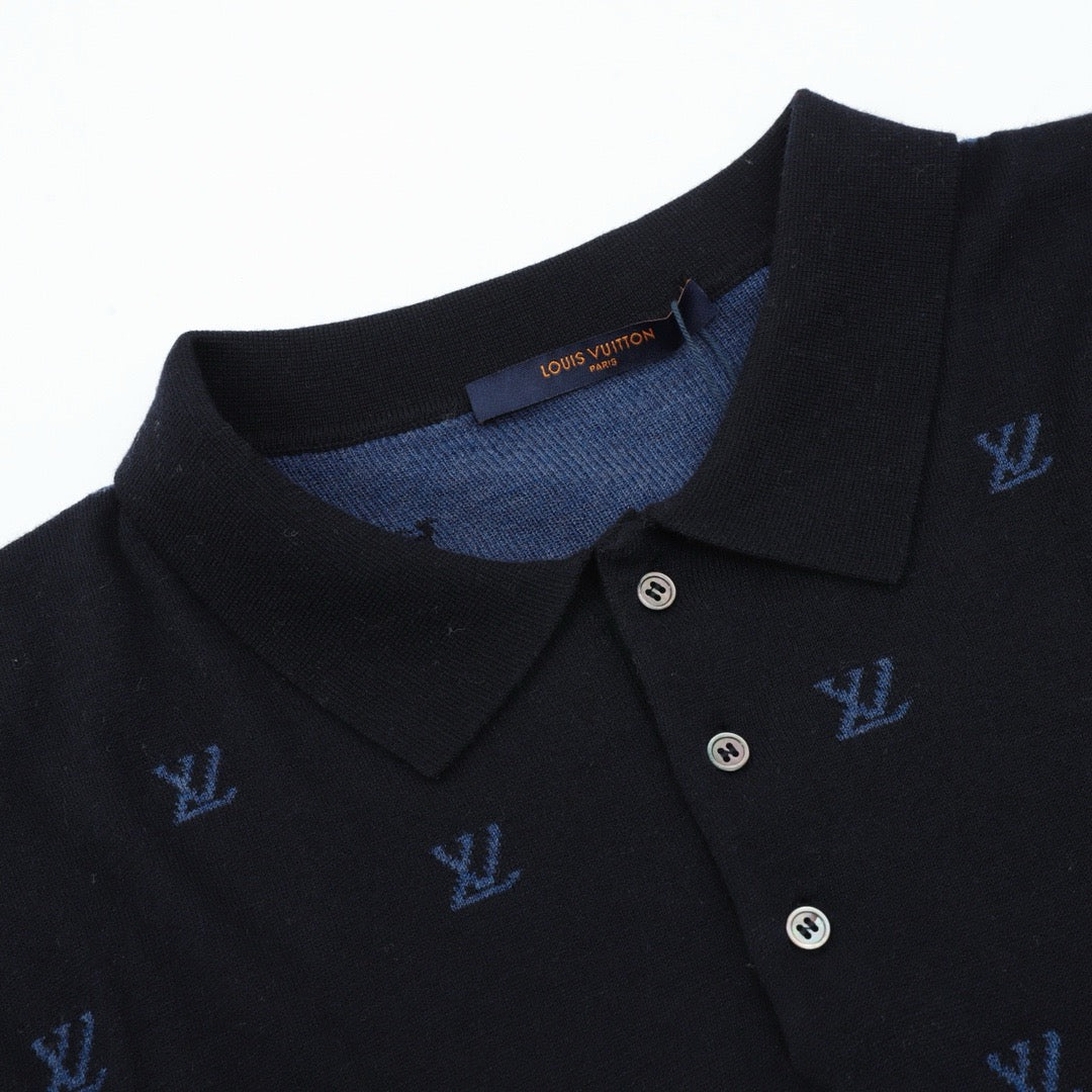 1V 2025 NEW monogram jacquard sweater