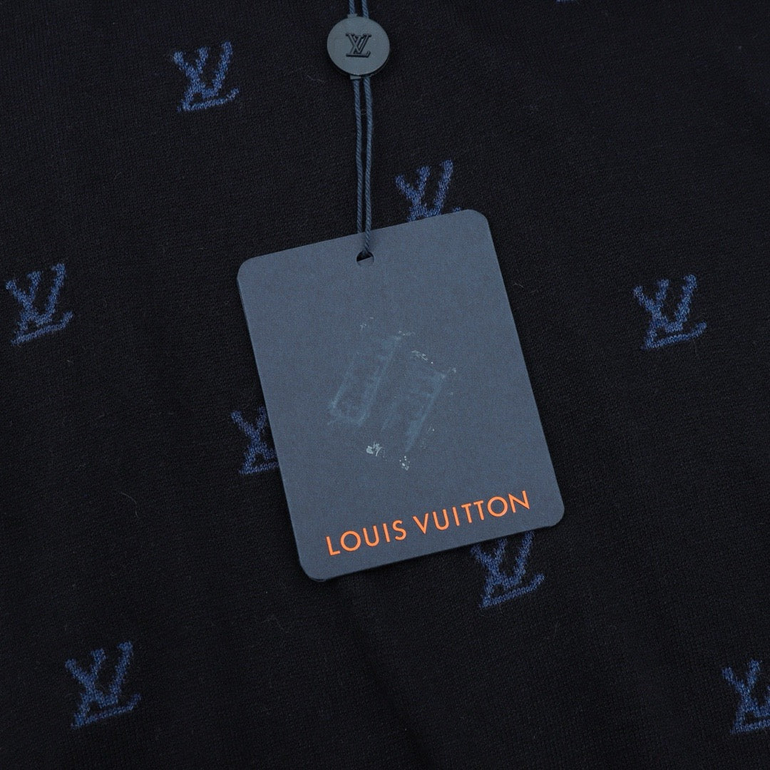 1V 2025 NEW monogram jacquard sweater