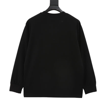 miu embroidered sweatshirt