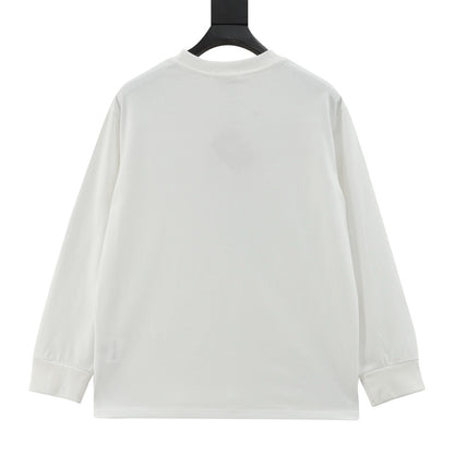 miu embroidered sweatshirt