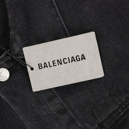 Balen embroidered denim jacket