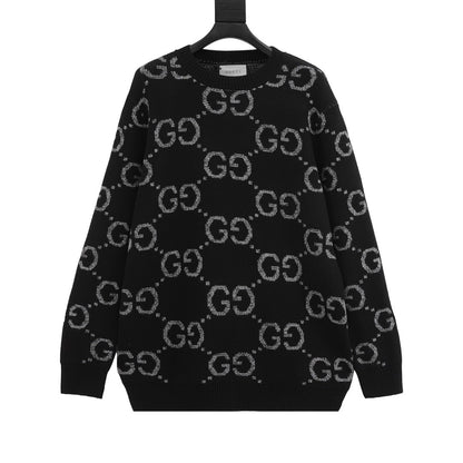 Guc men women jacquard sweater