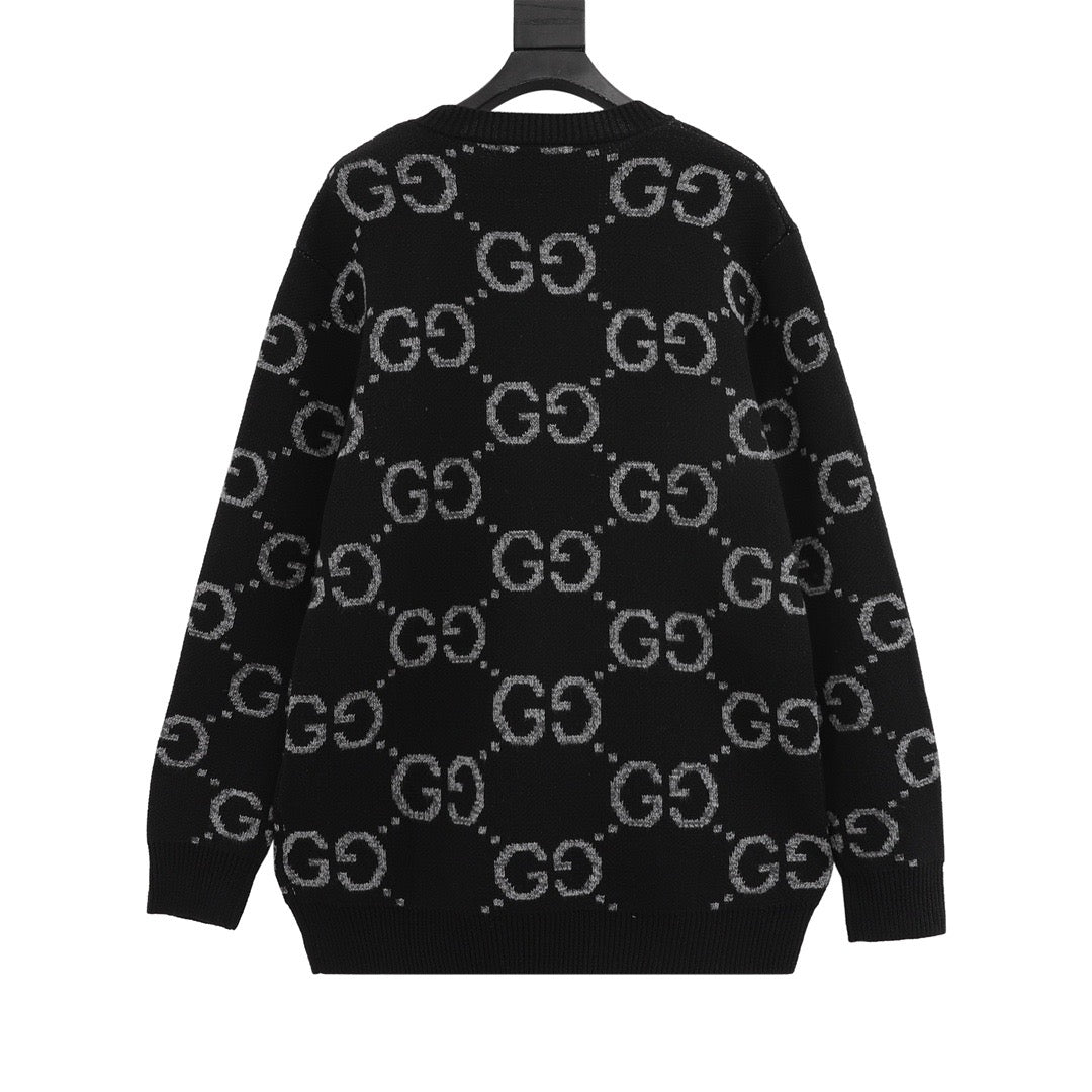 Guc men women jacquard sweater