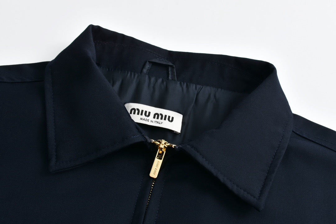 miu Patchwork Jacket